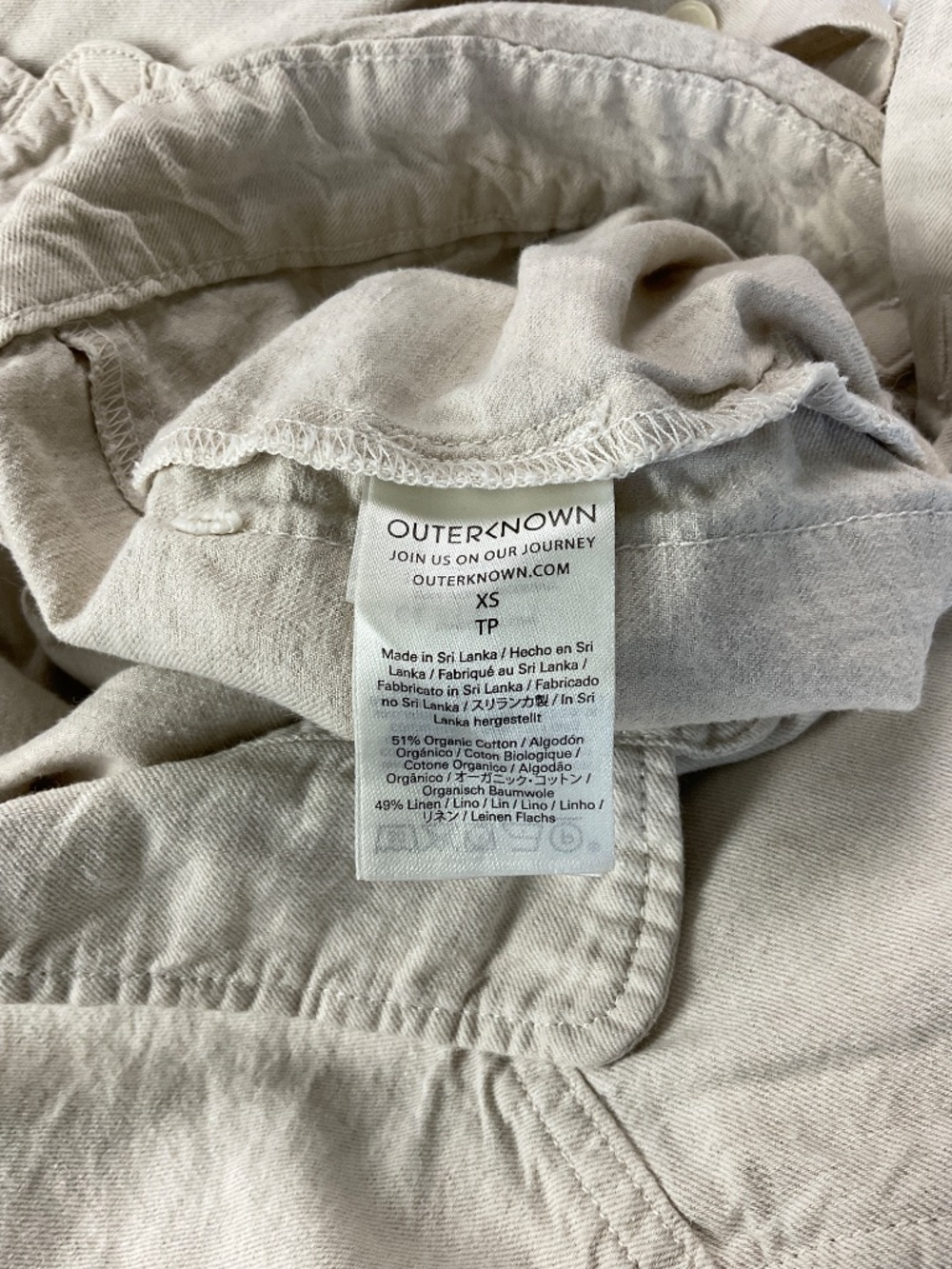 Outerknown S.E.A. Cotton/Linen Jumpsuit‎ - Picture 8 of 10